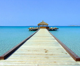 Ilıca beach is located near Çeşme