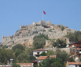 Lycian castle near Kekova.